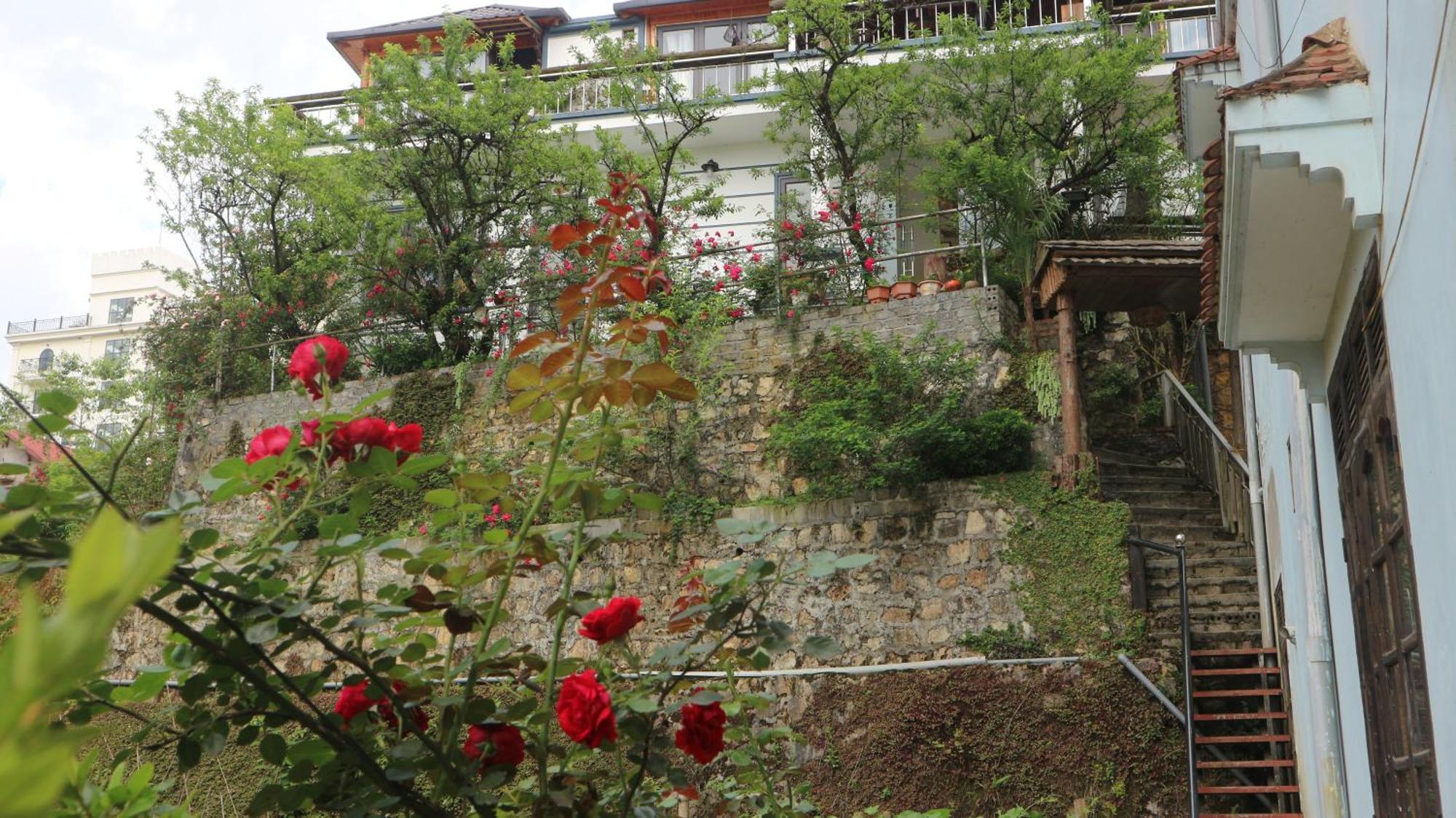 May Nui Sa Pa Hostel ภายนอก รูปภาพ